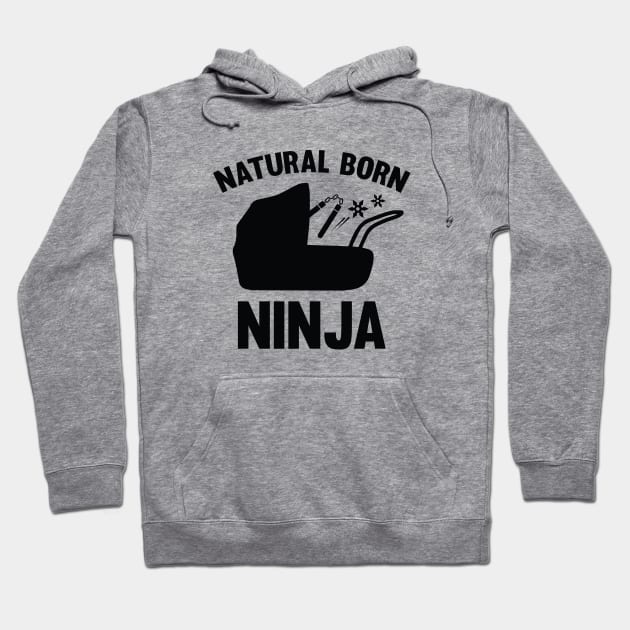 Natural Born Ninja Hoodie by AmazingVision